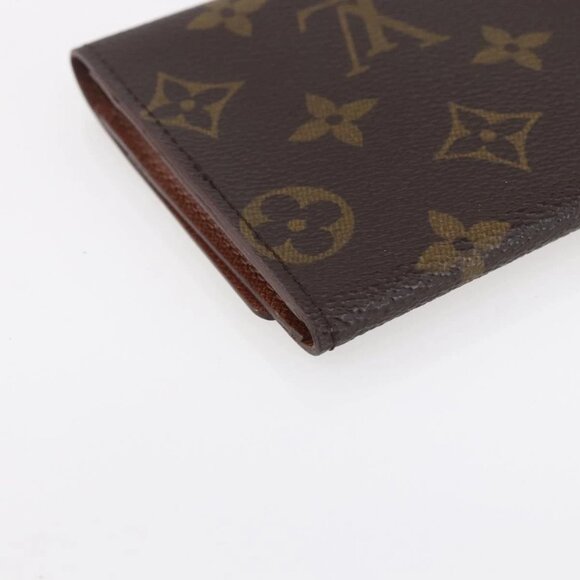 LOUIS VUITTON Monogram Porte Yen 3 Credit Long Wallet M61818 LV Auth BA8363 - Picture 4 of 16